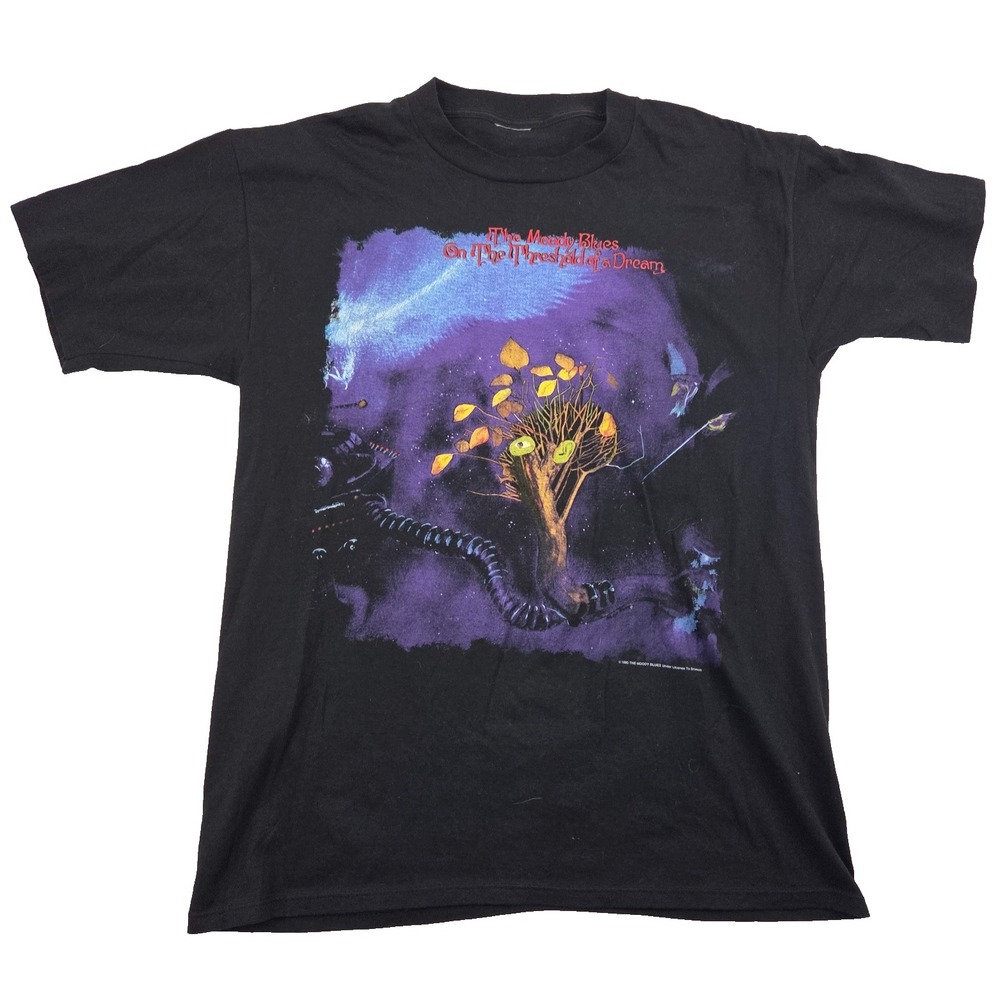 VTG 1993 The Moody Blues Threshold Of A Dream Tour Shirt Sz XL Brockum Cut Tag